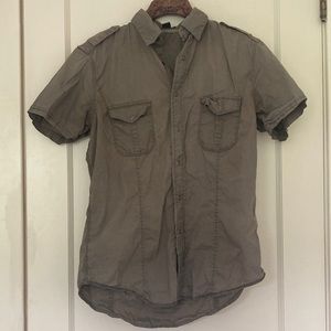 Arizona cotton western style short-sleeved shirt